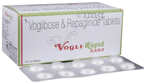 Vogli-Rapid 0.3/0.5 Tablet image Vogli-Rapid 0.3/0.5 Tablet image