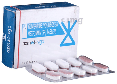 Azmet-VG 1 Tablet SR