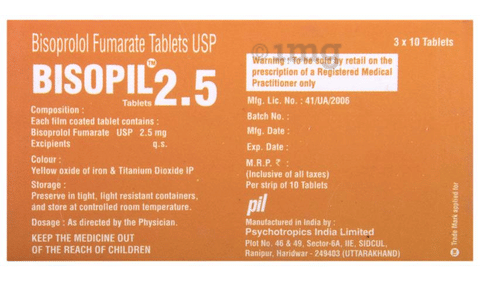Bisopil 2.5 Tablet image