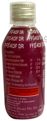 Ffd-Kof DR Syrup Sugar Free