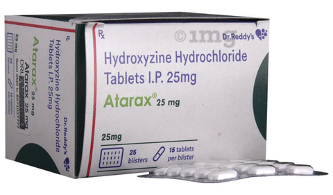 Atarax 25mg Tablet image