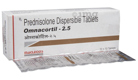 Omnacortil 2.5 Tablet DT