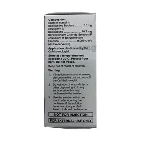 Beporest Eye drop image