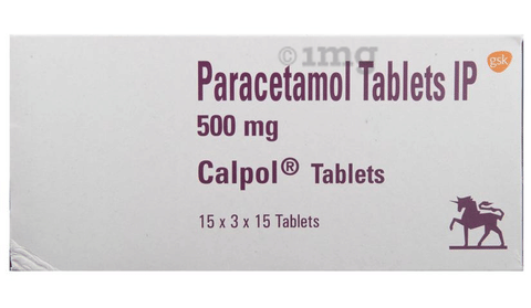 Calpol 500mg Tablet image