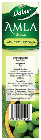 Dabur Amla Juice Buy bottle of 1.0 Ltr Juice at best price in