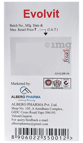 Evolvit Tablet image Evolvit Tablet image