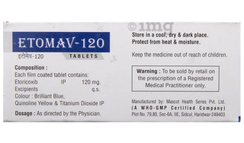 Etomav 120 Tablet image