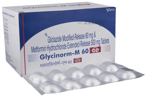 Glycinorm-M 60 OD Tablet image Glycinorm-M 60 OD Tablet image