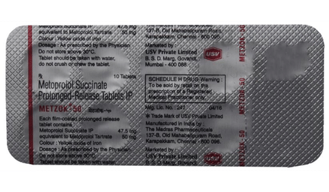 Metzok 50 Tablet PR image