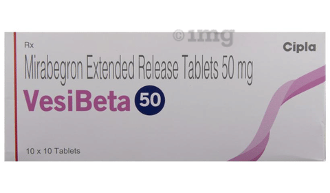 VesiBeta 50 Tablet ER image