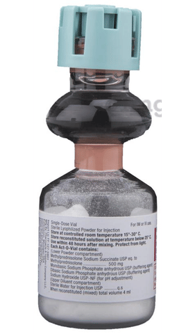 Solu-Medrol 500mg Injection image Solu-Medrol 500mg Injection image