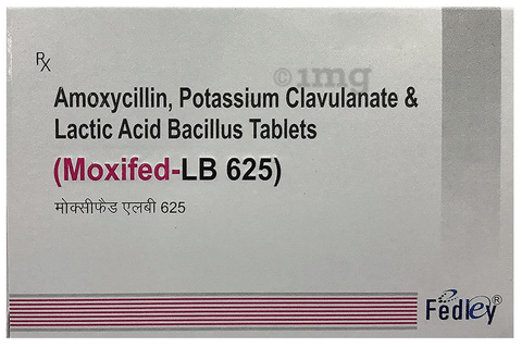 Moxifed-LB 625 Tablet