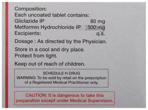 Glycigon-M Tablet image
