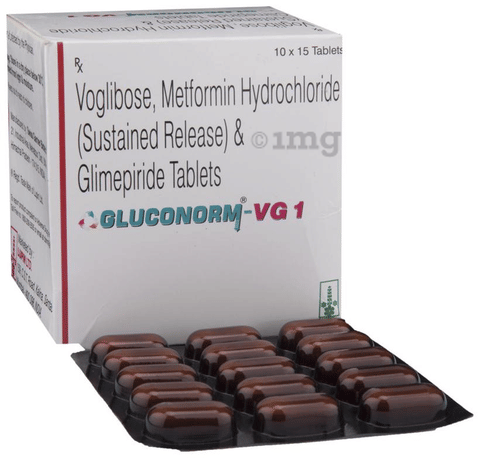 Gluconorm-VG 1 Tablet SR