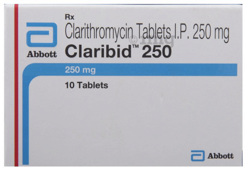 Claribid 250 Tablet image