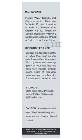 Exflow Face Wash image Exflow Face Wash image