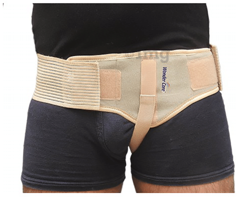 Compression shorts for hot sale hernia support