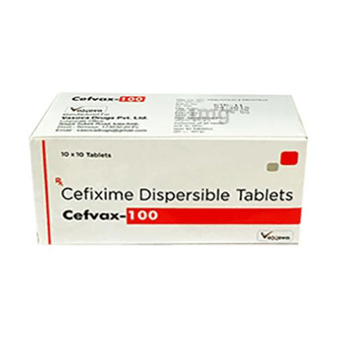 Cefvax 100 Tablet DT image