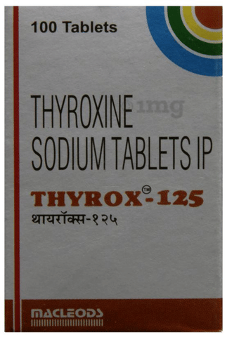 Thyrox 125 Tablet image