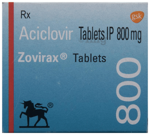 Zovirax 800 Tablet image