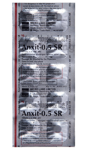 ANXIT 0.5 SR Tablet image ANXIT 0.5 SR Tablet image