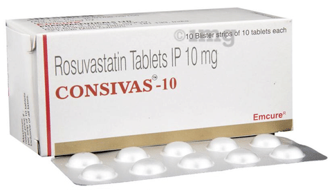 Consivas 10 Tablet image