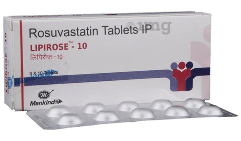 Lipirose 10 Tablet