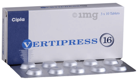 Vertipress 16 Tablet image