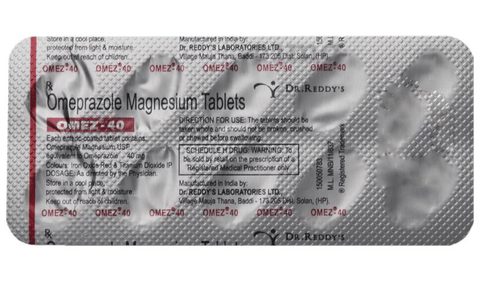 Omez 40 Tablet image