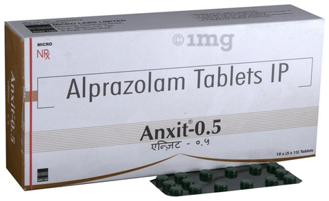 Anxit 0.5 Tablet image