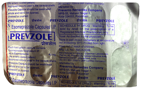 Prevzole Capsule image Prevzole Capsule image