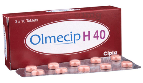 Olmecip H 40 Tablet image Olmecip H 40 Tablet image