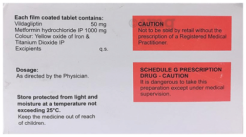 Glipy Met 1000 Tablet