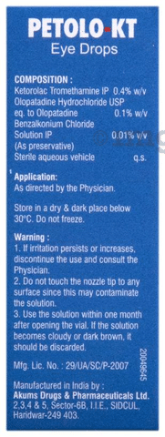 Petolo KT Eye Drop