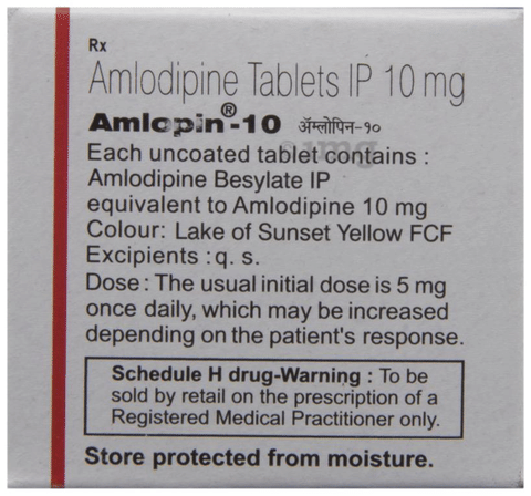 Amlopin 10 Tablet image