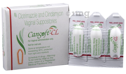 Cansoft-CL Vaginal Suppository image