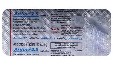 Arifine 2.5 Tablet image