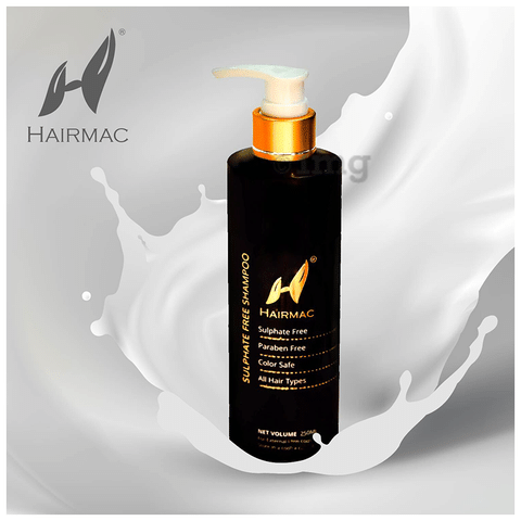 Hairmac Sulphate Free Shampoo Buy pump bottle of 250.0 ml Shampoo
