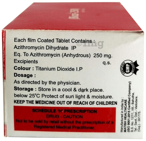 Biozi 250 Tablet image