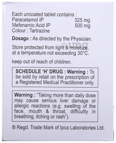 Pacimol MF Tablet