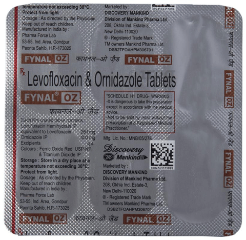 Fynal-OZ Tablet image