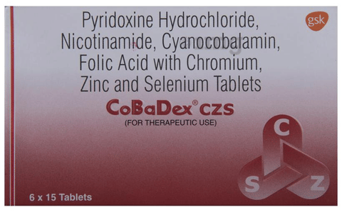 Cobadex  Czs Tablet | with Essential Vitamins | Nutritional Supplement image