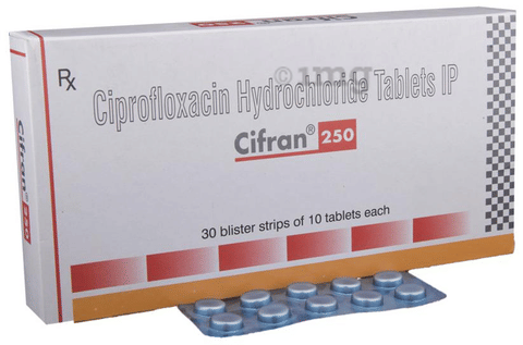 Ciprofloxacin Tablets 250