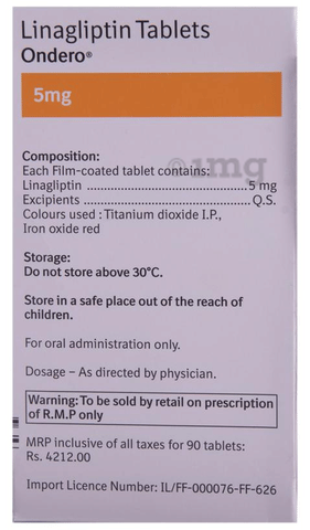 Ondero 5mg Tablet image
