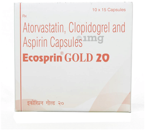 Ecosprin Gold 20 Capsule image