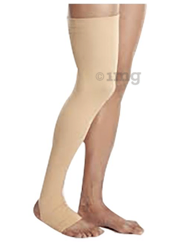 Kudize Varicose Vein Stockings Compression Thigh Length Medium