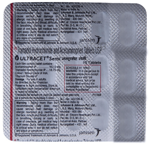 Ultracet Semi Tablet image