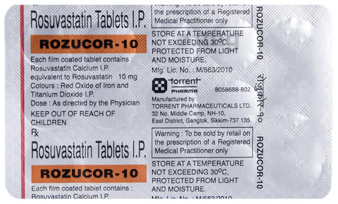 Rozucor 10 Tablet image