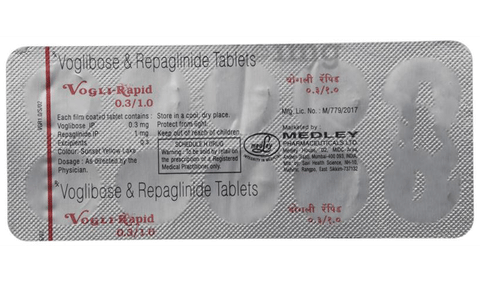 Vogli-Rapid 0.3/1.0 Tablet image Vogli-Rapid 0.3/1.0 Tablet image