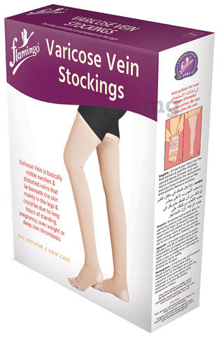 Neolife Varicose Vein Stockings Below Knee, Size: S and XL at best